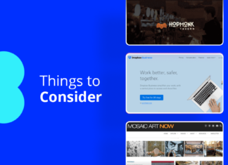 8 Important Things to Consider When Building Your Business Website website design and development