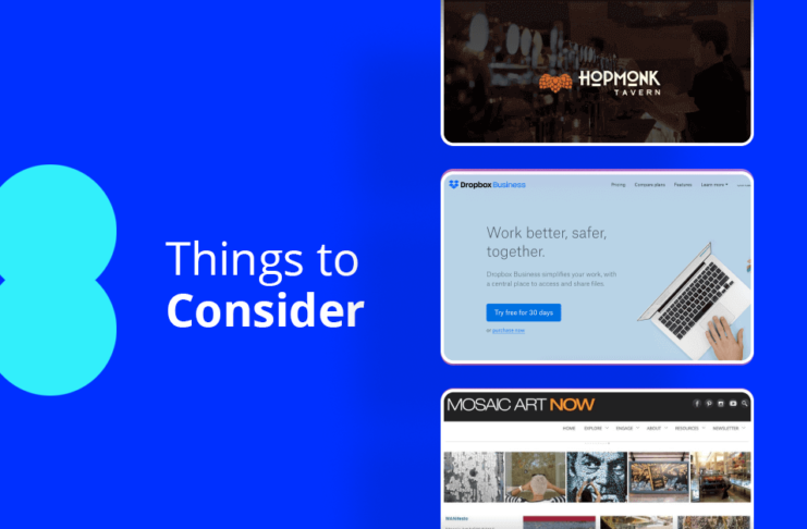 8 Important Things to Consider When Building Your Business Website website design and development